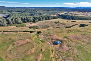 Sheep Ranch 4th And 14th Greens Aerial